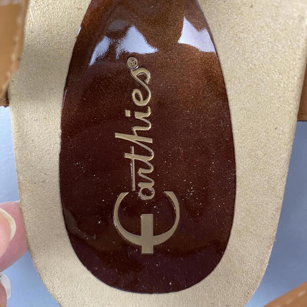 Earthies Brown Sandals - Picture 3 of 10